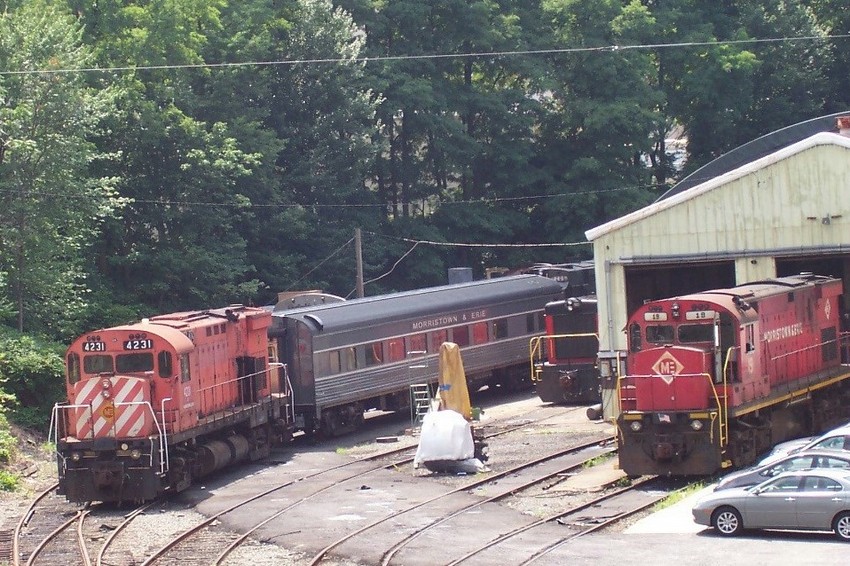 Photo of A virw of the M&E maintenance yard