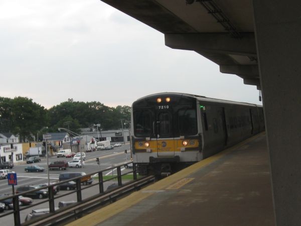 Photo of MTA Long Island Rail Road Express Train through Bellmore