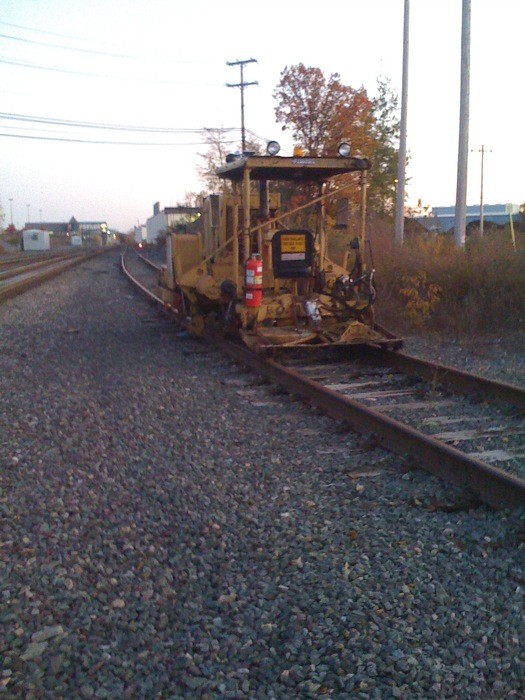 Photo of Track Equipment on N.E.Resins Spur