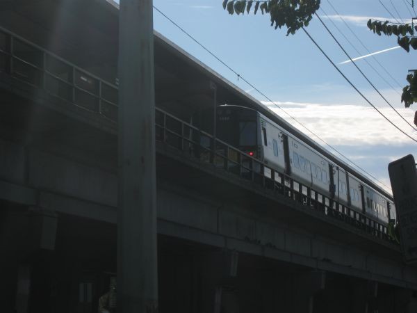Photo of LIRR Bellmore Train Station from Bellmore Village
