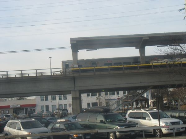 Photo of LIRR Merrick Train Station from Street Level