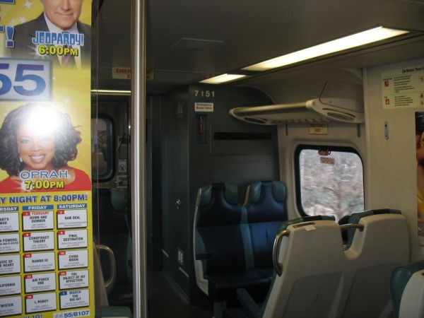 Photo of Inside view of LIRR M7 7151