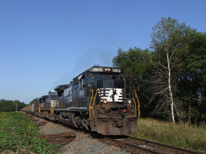 Photo of Norfolk Southern coal train at Mill Village
