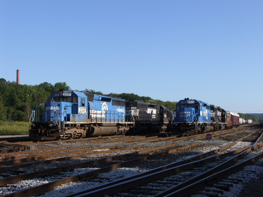 Photo of C23 and geometry train