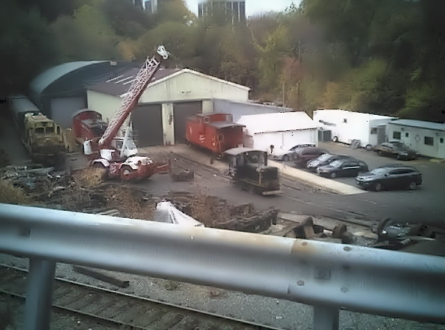 Photo of M&E yard from above