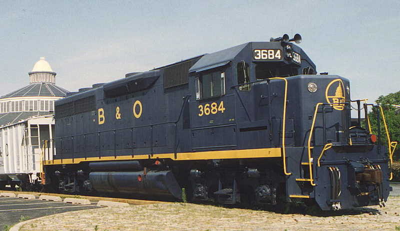 Photo of B&O GP40 #3684