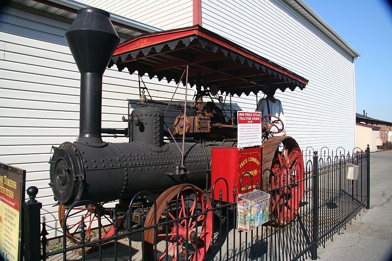 Photo of Steam Roller on Display