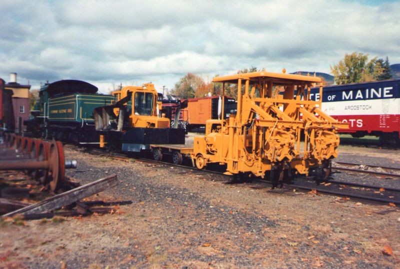 Photo of Track equipment in the yard