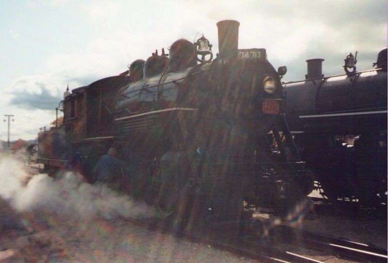Photo of A classic steam engine