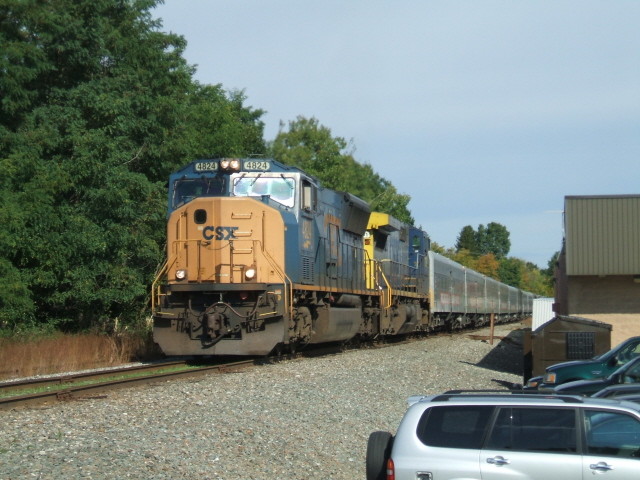 Photo of Circus Train Westbound