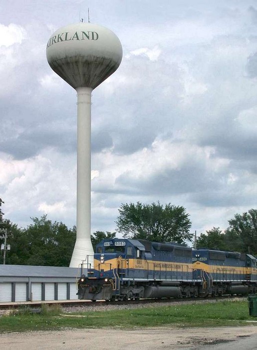 Photo of IC&E Freight, Kirkland, Illinois, June 2006