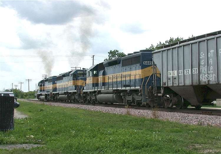 Photo of IC&E Freight, Kirkland, Illinois, June 2006