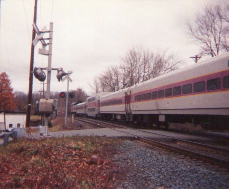 Photo of Outbound MBTA in North Andover