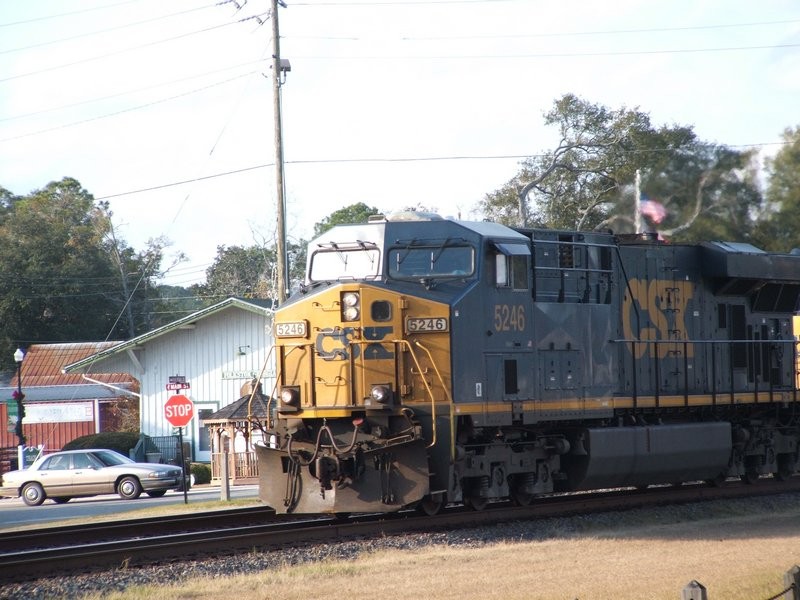 Photo of Southbound Work train