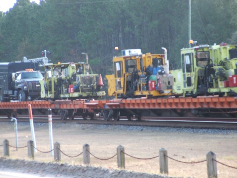 Photo of Work train equipment