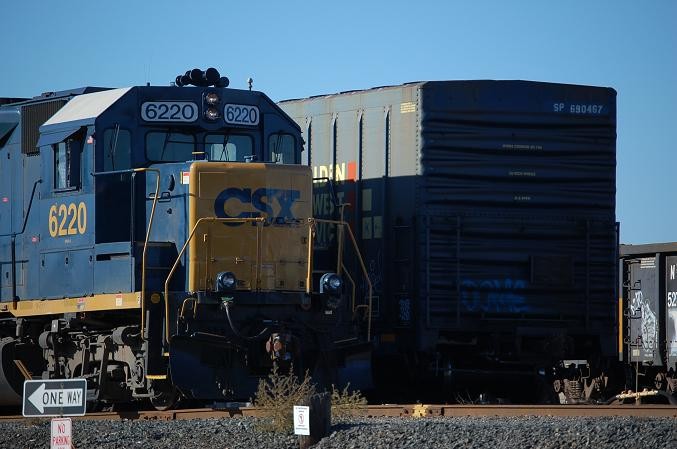 Photo of Switching in the West Springfield yard
