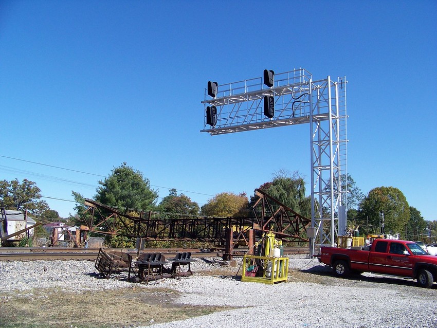 Photo of C&O Eastbound Signal at Hurricane