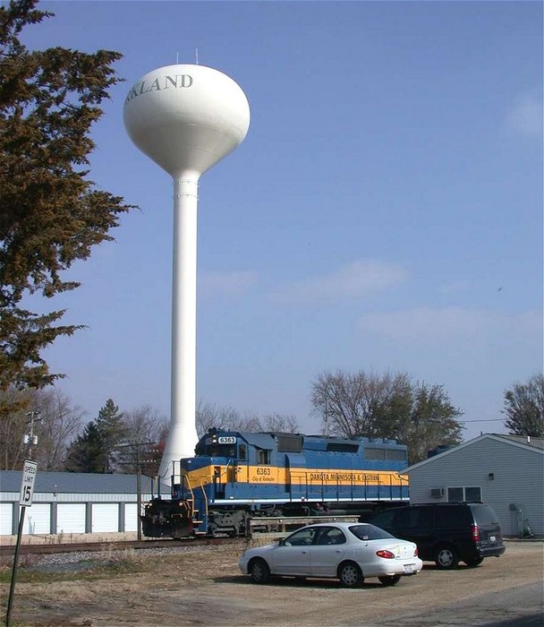 Photo of IC&E Westbound Freight, Kirkland, Illinois, November 2007