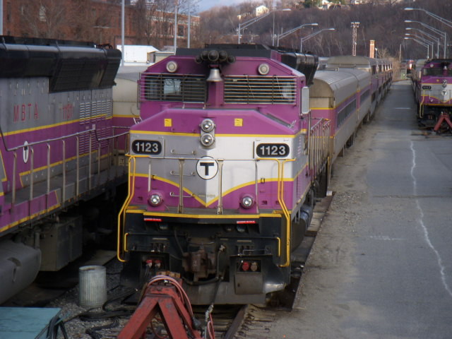 Photo of MBTA at Worcester, MA