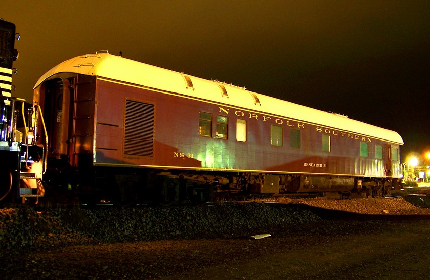 Photo of NS Research Car # 31 (Track Geometry Car)