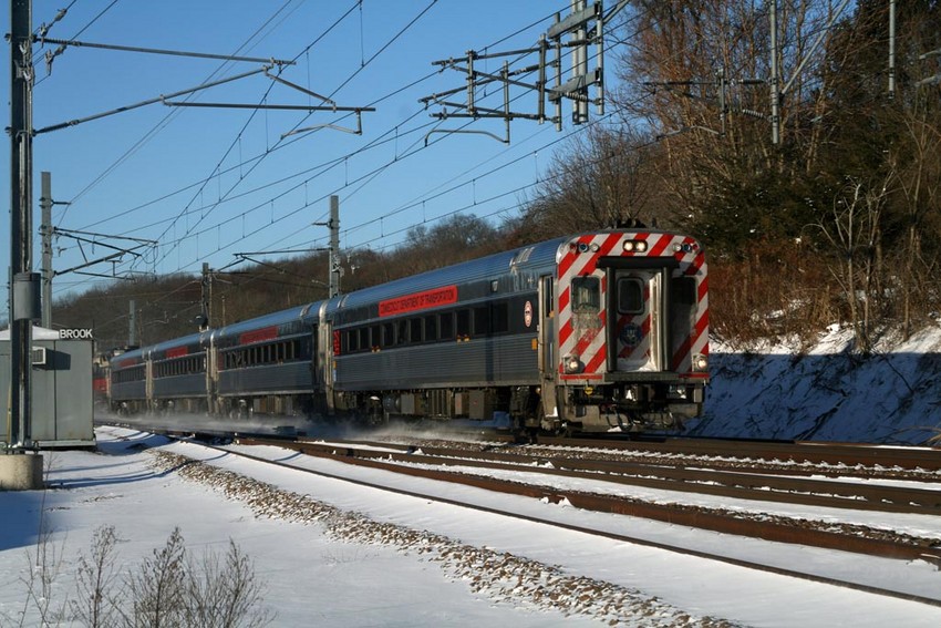 Photo of Train 3604 passes Brook interlock