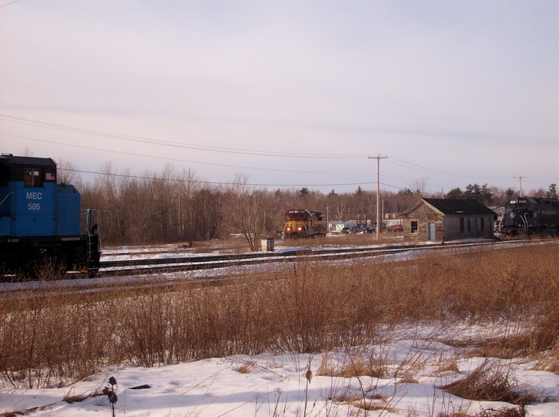 Photo of Congregation of Modern Maine railroads