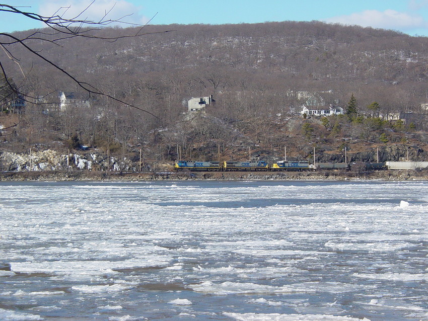 Photo of CSX Southbound On The River Line