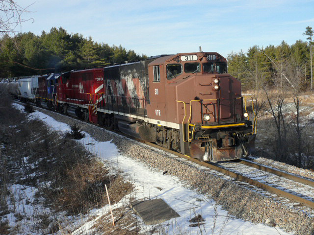 Photo of Vermont Railway BDRD in New Haven, VT