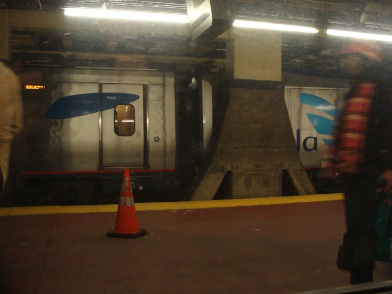 Photo of Acela Express Idling in New York's Penn Station