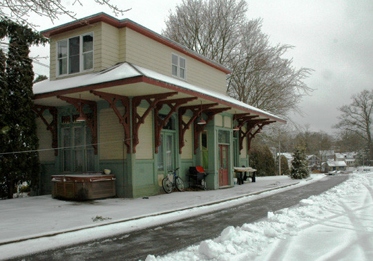 Photo of 3 of 3, Peace Dale Station of NPRR