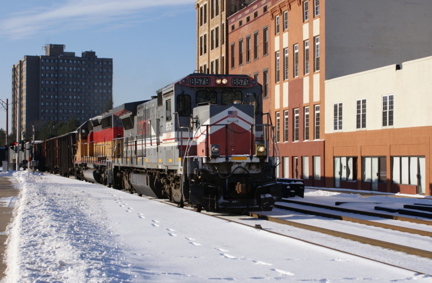 Photo of cold morning freight