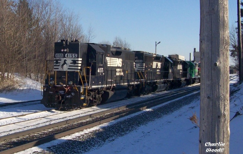 Photo of The NS H2R makes his pickup of some freshly rebuilt engines in Silver Springs ny