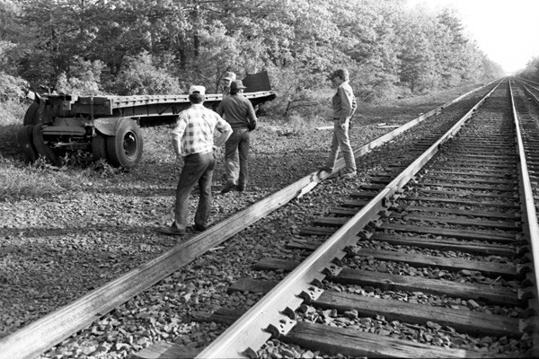 Photo of 2 of 4, Farmers with damaged trailer @Alton, RI July 78