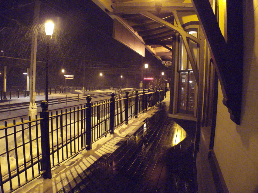 Photo of HIstoric Kingston Station, Winter Snow Storm