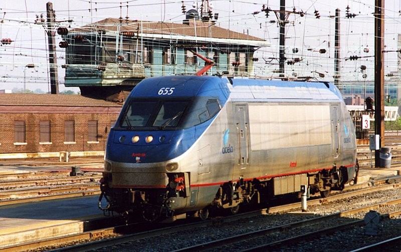 Photo of Amtrak HHP #655