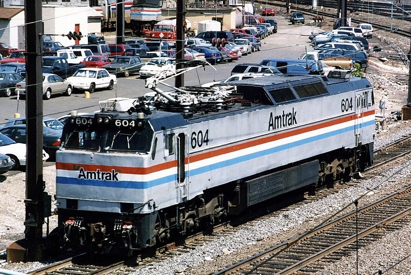 Photo of Amtrak E60CP #604