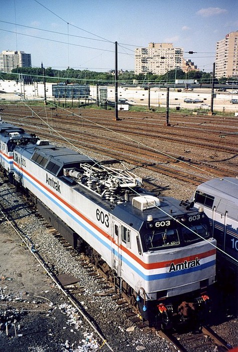 Photo of Amtrak E60CP #603
