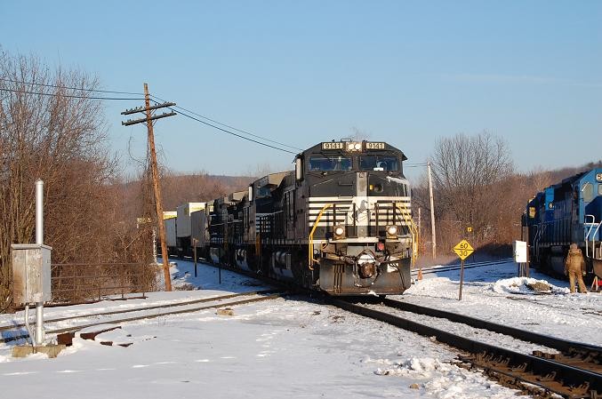 Photo of A rare trip down the old B&A for Norfolk Southern