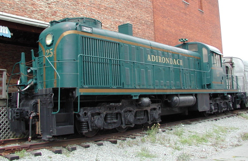 Photo of Adirondack Railway #25 [RSC 2]; Utica, NY