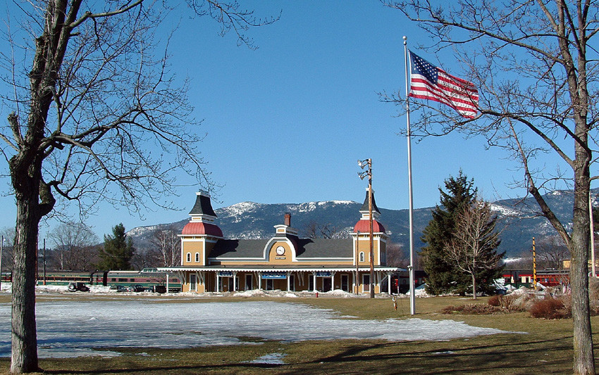 Photo of First day of Spring 2009 at North Conway New Hampshire