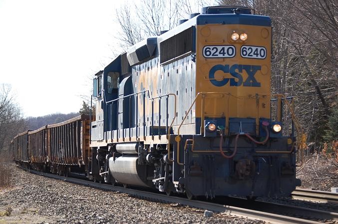 Photo of CSX Work train returns for the evening