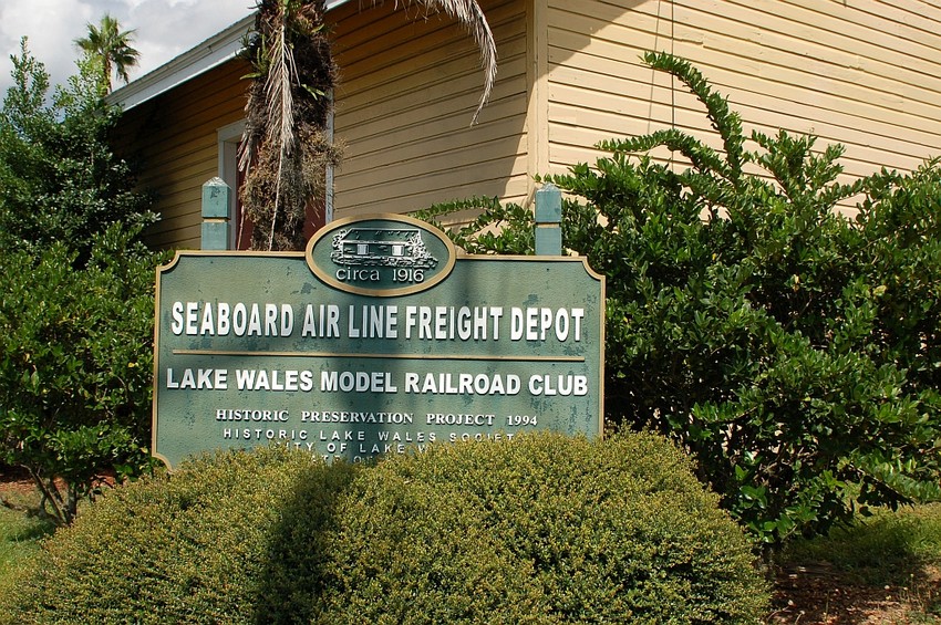 Photo of SAL Freight Depot Sign