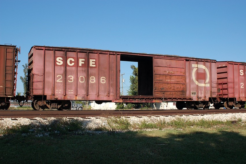 Photo of SCFE Box Car No. 23086