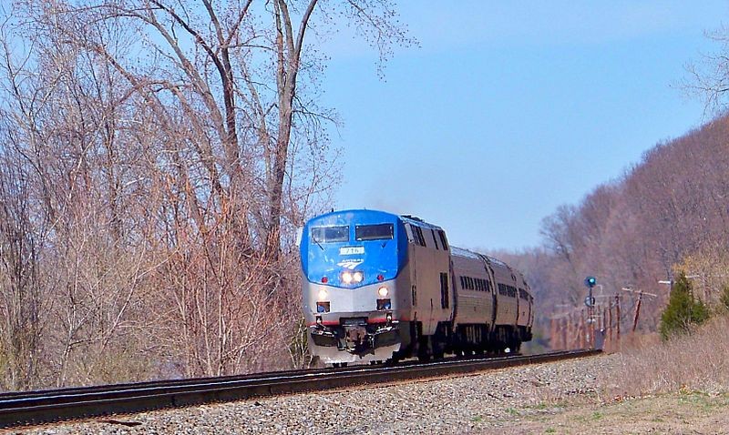 Photo of Another Shot of Amtrak 716 at MP118.