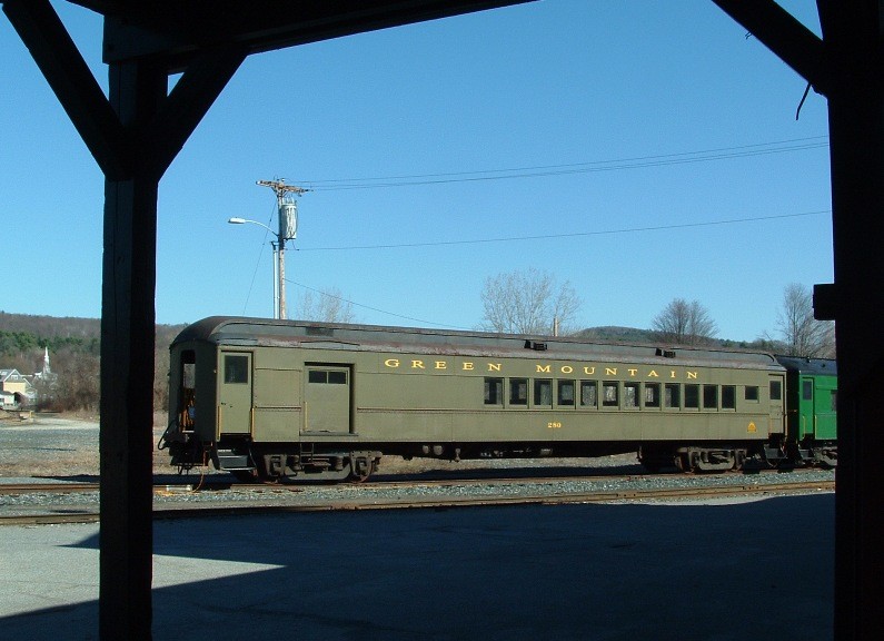 Photo of Green Mountain Railroad at White River Junction, Vermont