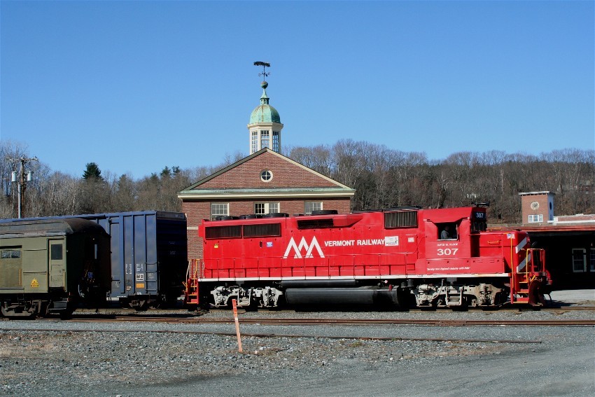 Photo of WACR Northbound WJNP at White River Junction