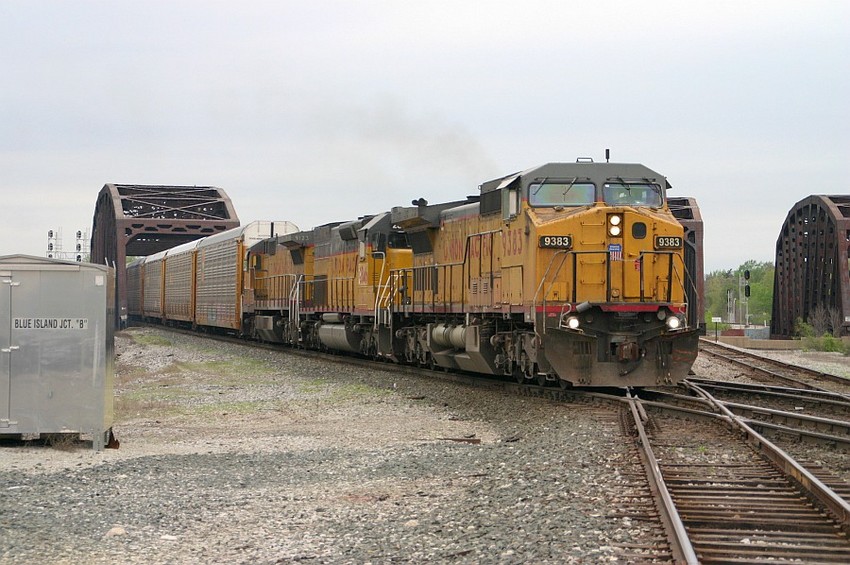 Photo of UP 9383 at Blue Island, IL