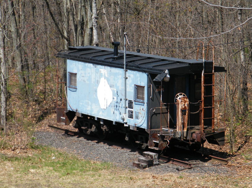 Photo of Old BM caboose.