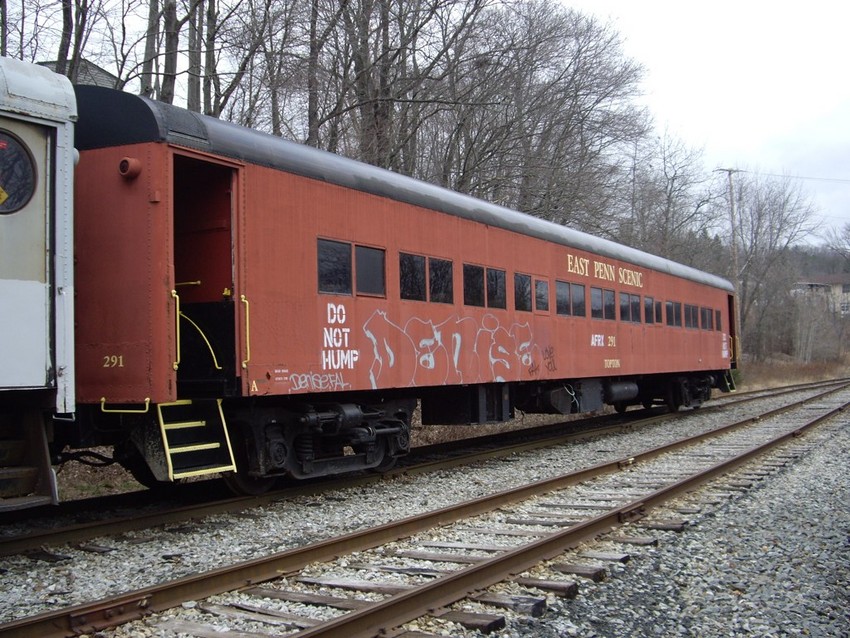 Photo of Stourbridge Line Passenger Equipment at Honesdale, PA
