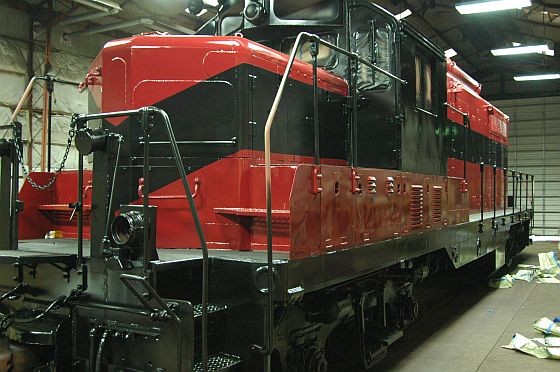 Photo of CAPE COD CENTRAL GP-7 #1501 RESTORATION MAY 2009